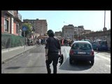 Napoli - La manifestazione di Bagnoli per l'arrivo di Renzi (14.08.14)
