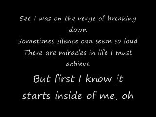 I Believe i can fly lyrics