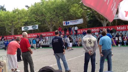 Lancement des triplettes