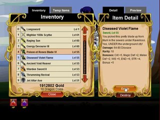 PlayerUp.com - Buy Sell Accounts - dragonfable account trade part 1 (Sold)(1)