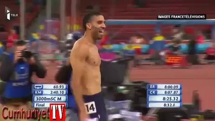 Atletizmde gol sevinci diskalifiye getirdi