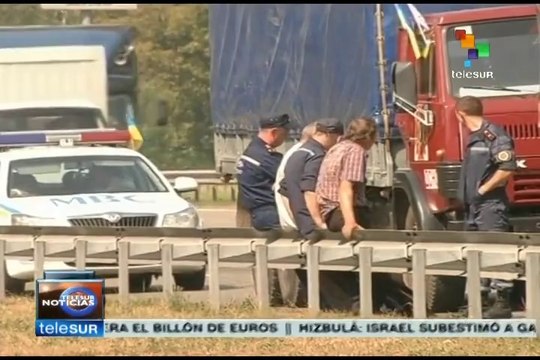 Kiev enviará su propio convoy de ayuda humanitaria al este de Ucrania