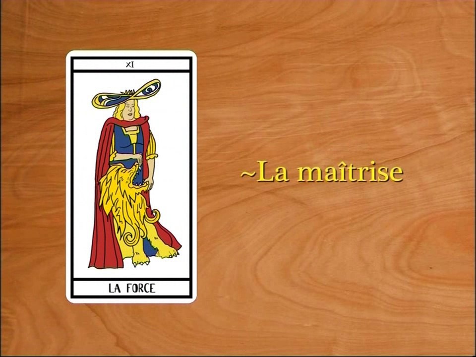 Voyance - Tarot de Marseille {La Force Lame 11} Arcane XI