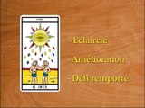 Voyance - Tarot de Marseille {Le Soleil Lame 19} Arcane XVIIII