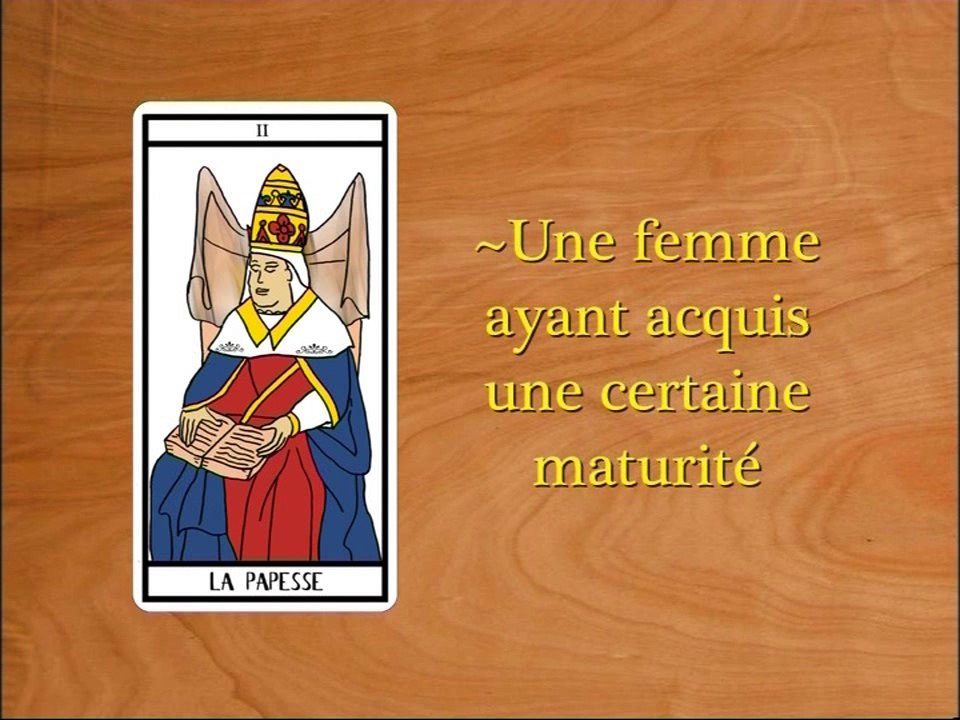 Voyance - Tarot de Marseille {L'Impératrice Lame 3} Arcane III