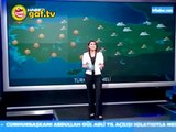 TRT Spikeri hava durumunu sunarken canlı yayını unuttu