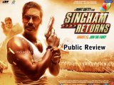 Singham Returns Public Review | Hindi Movie | Ajay Devgn, Kareena Kapoor, Amol Gupte, Anupam Kher