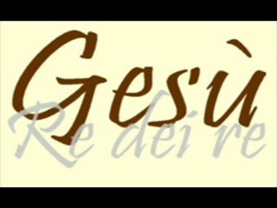 Scusa Gesù Ti Do Del Tu Testo