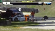 Mayer, Ende Crashes Road America 2014 USCC