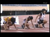 2010全国小学陸上 女子5年100m決勝