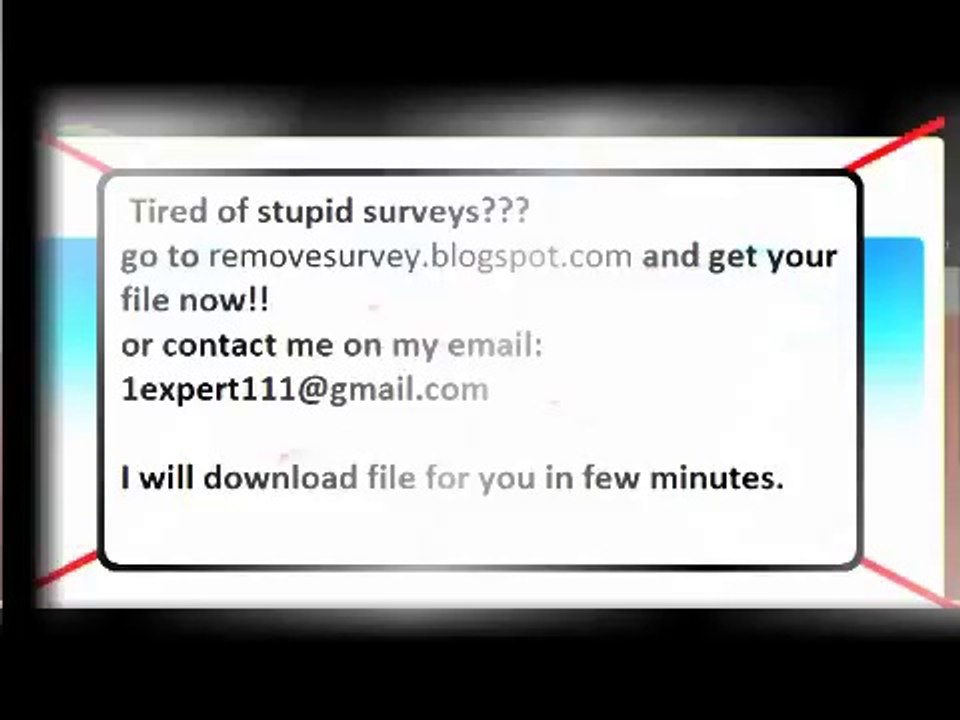 Let me download sharecash file for you or any other survey