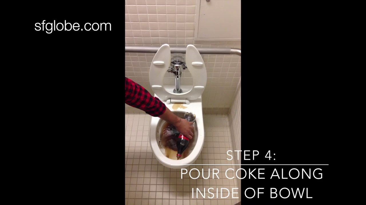 The Effects Of Using Coke To Clean A Dirty Toilet