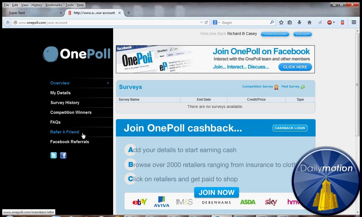 New Surey site onepoll