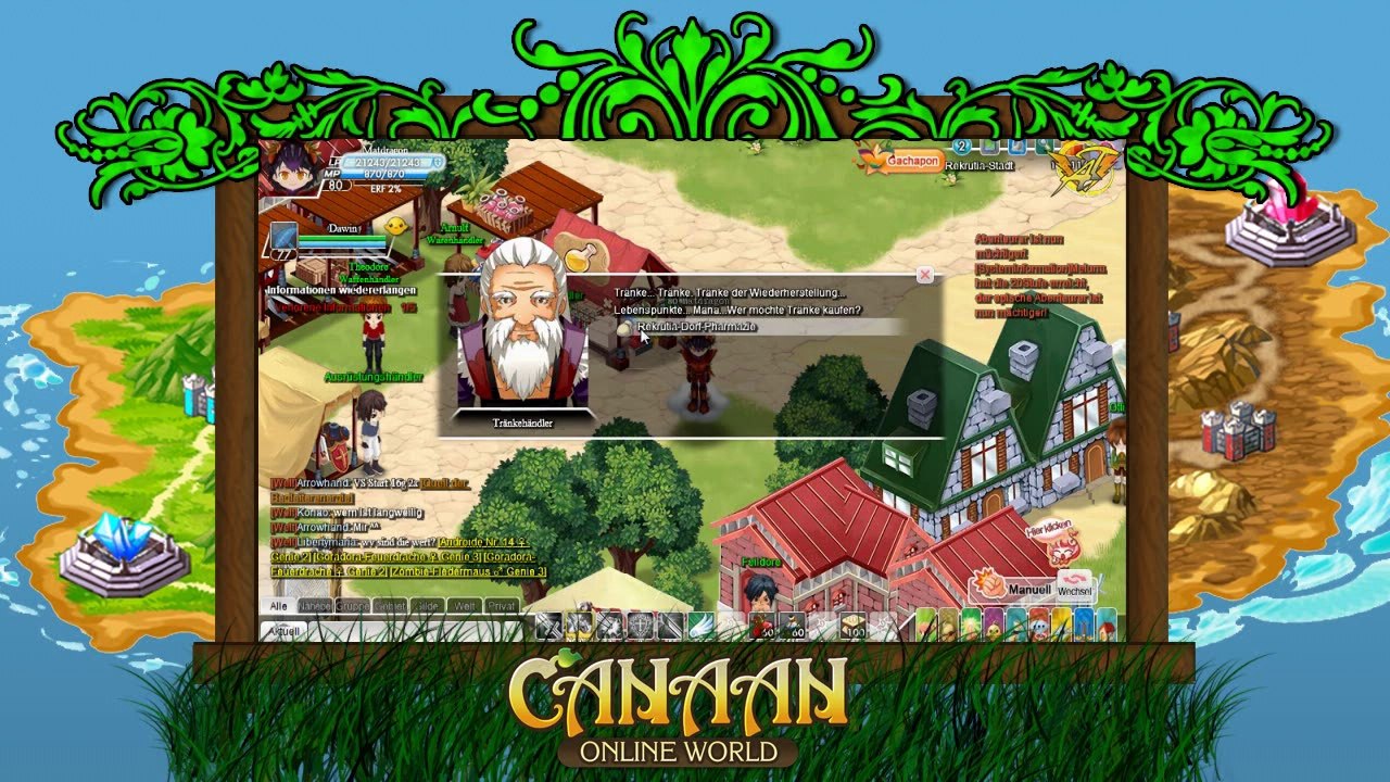 Canaan Online - Review (Browser Game)