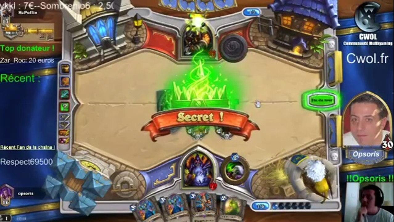 [Lets Play] Hearthstone Deck démoniste tempo_mid game