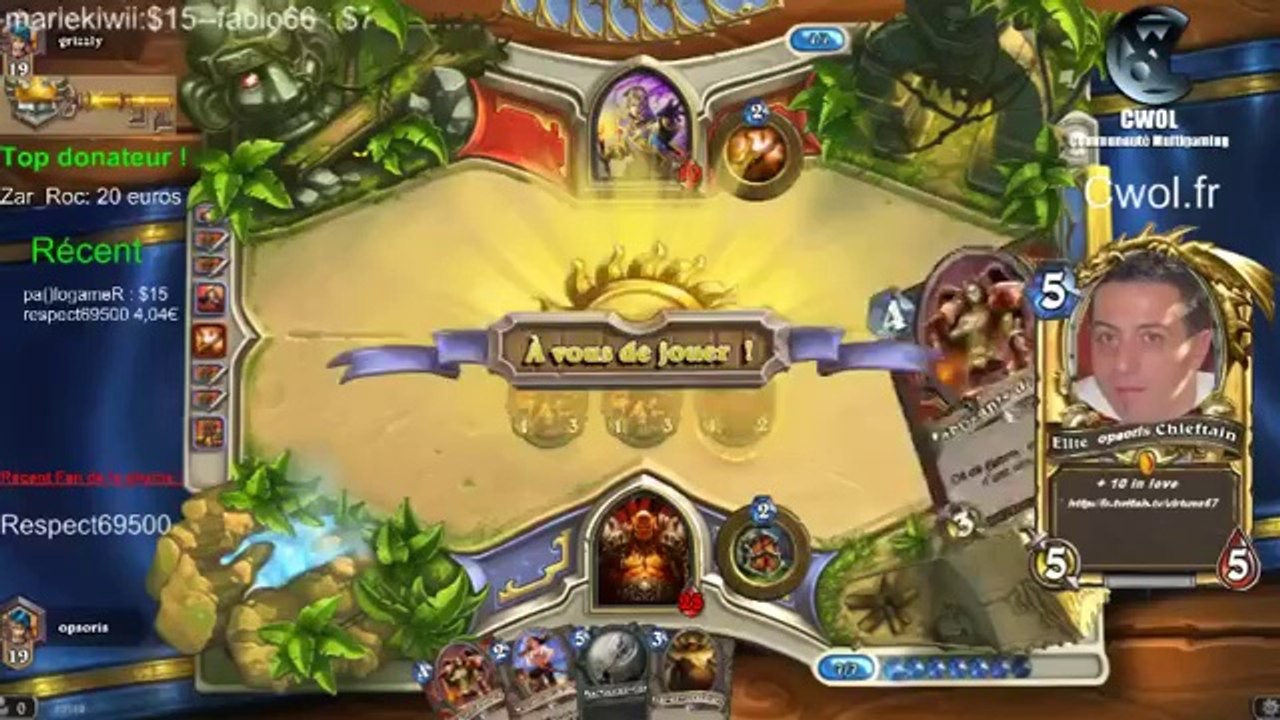 [Lets Play] Hearthstone Deck Guerrier Rush part 2