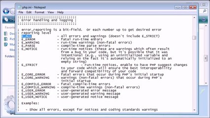_Beginner PHP Tutorial - 14 - Error Reporting_‏(www.itcollege4u.com)