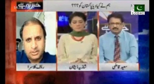 Rauf Klasra- PML-N love child of judiciary, allow to defy court orders - Contempt of Court were only for PPP.