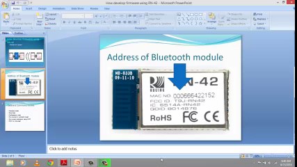 Butooth module interfacing with pic microcontroller