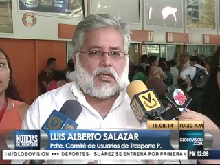 Cómite de Usuarios rechaza aumento del pasaje