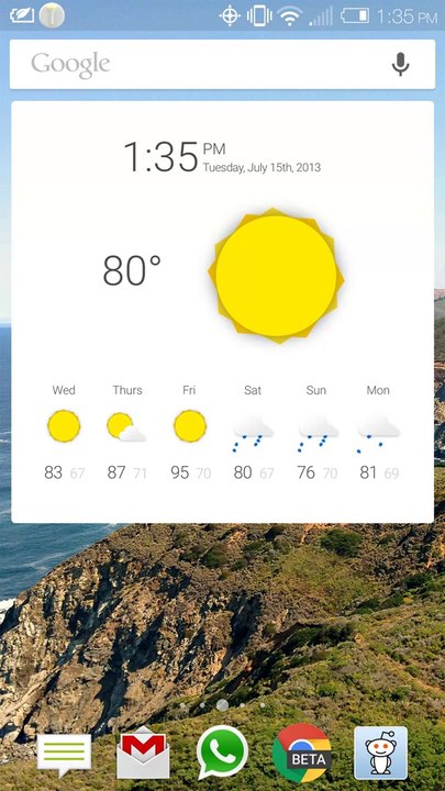 Live Wallpaper - Weather