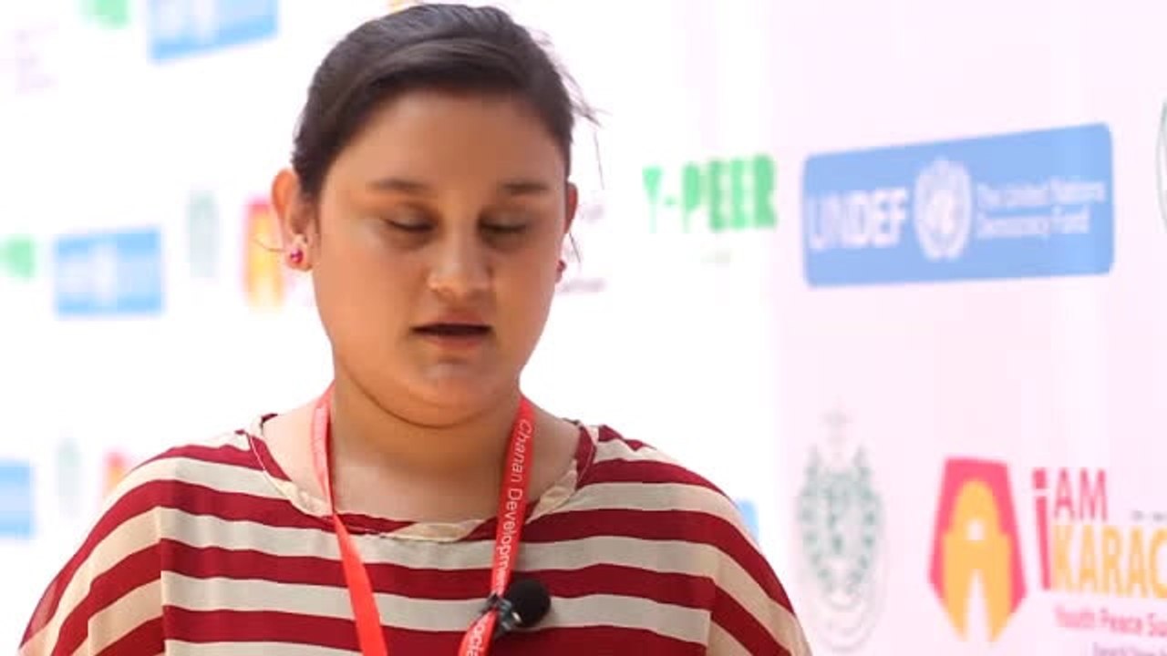 Zehra Shah, Executive Member of CDA Team talks about #iamkhi Youth Peace Summit