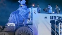 Sergio Ramos e Iker Casillas Levantando LA DECIMA en Cibeles - Real Madrid Campeon