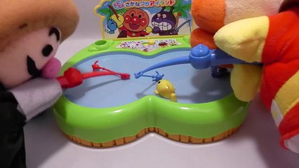 アンパンマンおもちゃ　さかなつりアイランド　Anpanman Fishing game