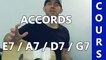 Cours Guitare N°6 - Accords E7 / A7 / E7 / G7