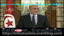 فيديو حمادي الجبالي يقدم استقالته و استقالة الحكزم
