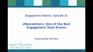 Engagement Matters Episode 032 Why eNewsletters is One of the Best Engagement Tools