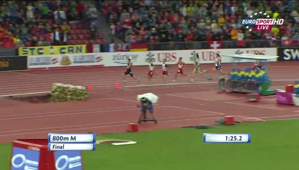 Amel Tuka - 6. mjesto na 800 m (EP Zürich)