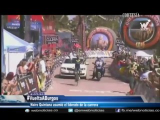 Nairo Quintana triunfó en la tercera etapa y es el líder de la Vuelta a Burgos