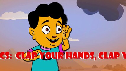 Clap Your Hands English Nursery rhyme for children with Lyrics