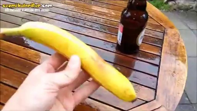 Muz İle Bira Şişesi Nasıl Açılır - İsraf Adam
