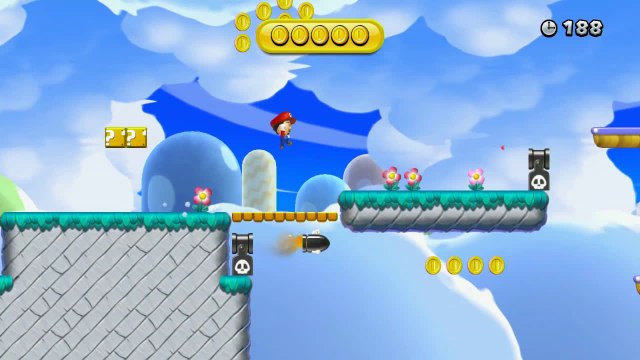 New Super Mario Bros. U - Défis - Pièces
