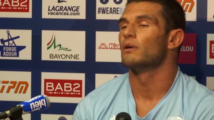 Bayonne-Toulon: La réaction de Grégory Arganèse