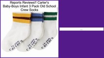Carter's Baby-Boys Infant 3 Pack Old School Crew Socks Review