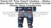 Hatley - Baby Baby-Boys Newborn Footed Coverall Deep Sea Creatures Review