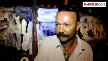 Atıklardan "uzay gemisi" yaptı -