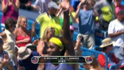 Cincinnati - Williams sans forcer contre Jankovic