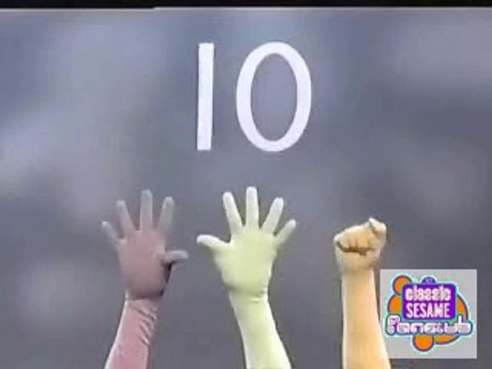 Classic Sesame Street -  Hands Count to 11