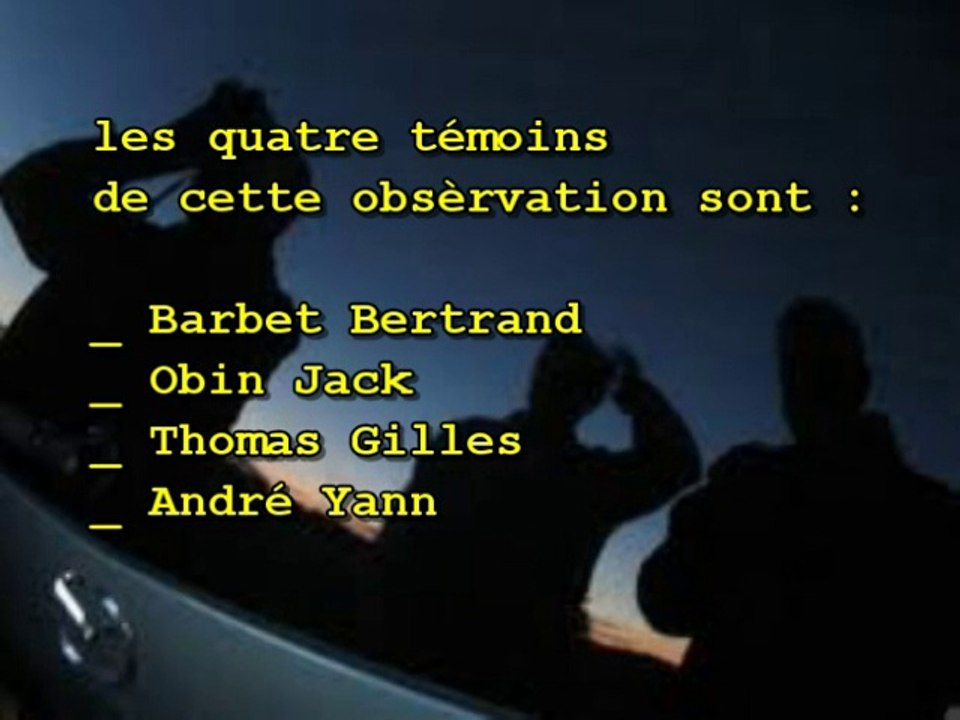 Véillée UFO Aout 2014 - centre France // cette vidéo n'est juste qu'une parenthèse de cette soirée.