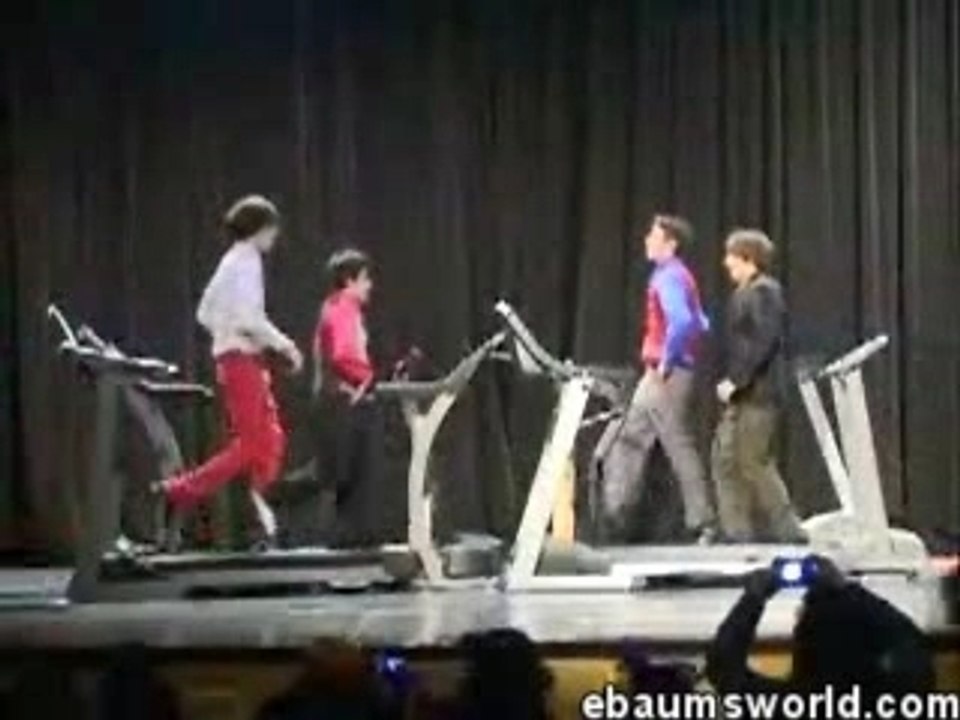 Ok Go, On Treadmills Live