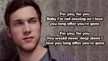 Phillip Phillips - Gone, Gone, Gone (Lyrics)