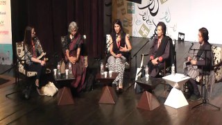 LLF 2014- Women on the Verge...- Manju Kapur, Namita Gokhale, Muneeza Shamsie, Shobhaa De with Alex von Tunzelmann