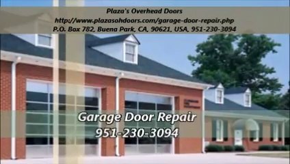 Download Video: Plaza's Overhead Doors : Garage Door Repair