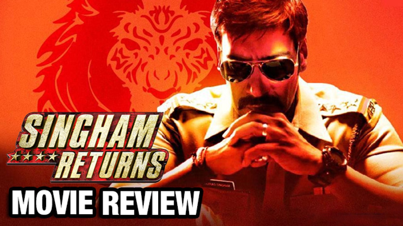 Singham Returns Movie Review | Ajay Devgan, Kareena Kapoor