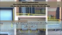 Plaza's Overhead Doors : Dock Bumpers Installation