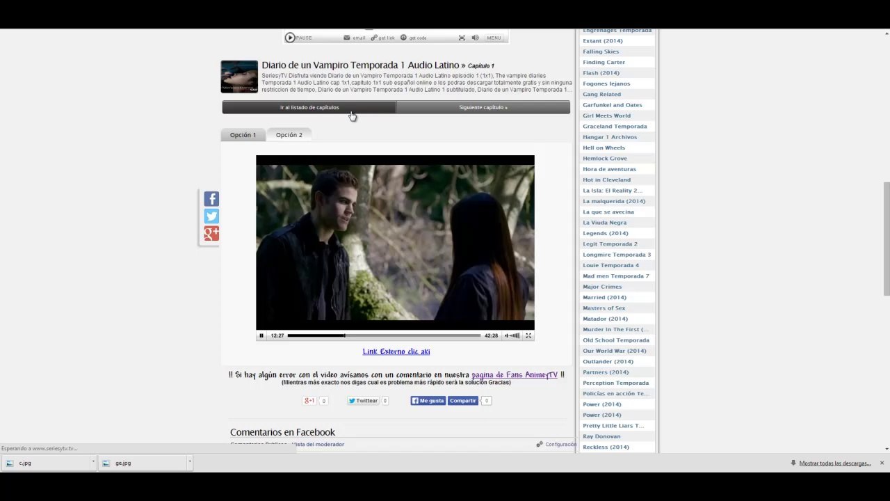 Todas las Temporadas de Diario De Un Vampiro Audio Latino online